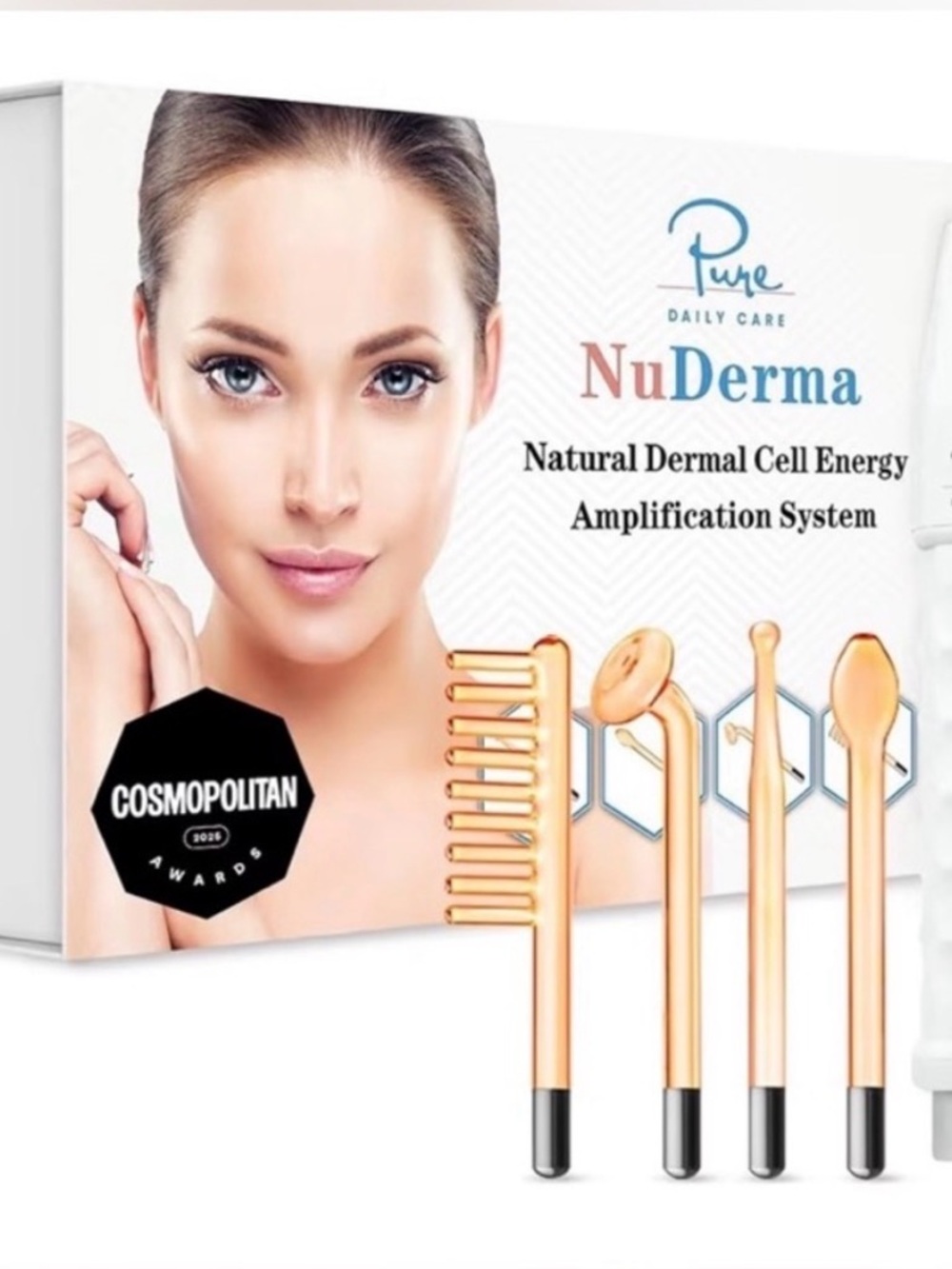 NuDerma Pure Daily Care Rose Gold Skin Peel Set